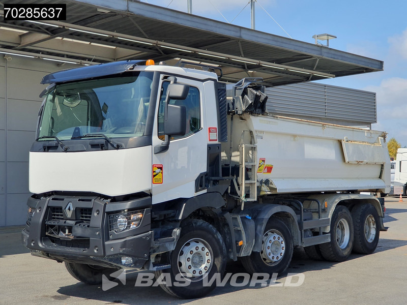 Renault C 460 8X4 15m3 Meiller Tipper Steelsuspension Automatic BigAxle Euro 6 - Billenőplatós teherautó: 5 kép. Renault C 460 8X4 15m3 Meiller Tipper Steelsuspension Automatic BigAxle Euro 6 - Billenőplatós teherautó: 5 kép.