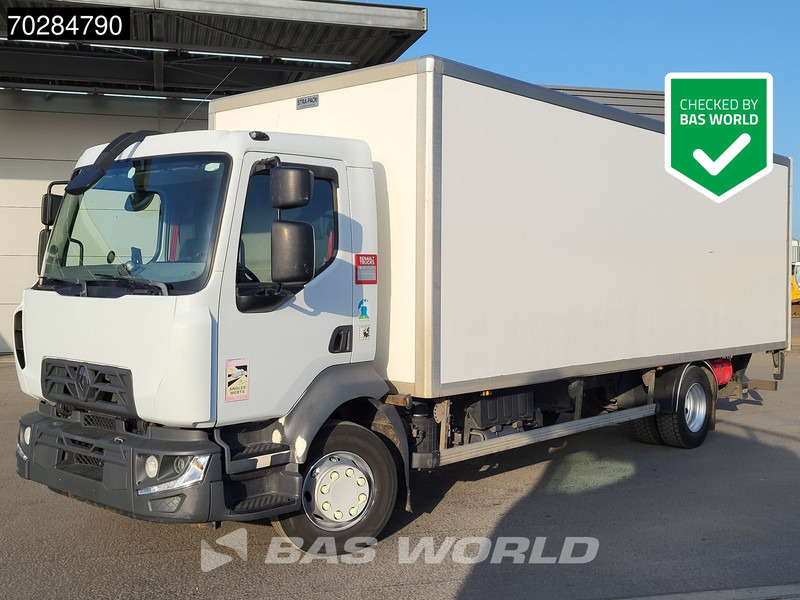 Renault D 240 4X2 16tonner Automatic 2000kg Ladebordwand Euro 6 - Dobozos felépítményű teherautó: 1 kép. Renault D 240 4X2 16tonner Automatic 2000kg Ladebordwand Euro 6 - Dobozos felépítményű teherautó: 1 kép.