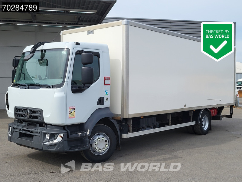 Renault D 240 4X2 16tonner Automatic 2000kg Ladebordwand Euro 6 - Dobozos felépítményű teherautó: 1 kép. Renault D 240 4X2 16tonner Automatic 2000kg Ladebordwand Euro 6 - Dobozos felépítményű teherautó: 1 kép.