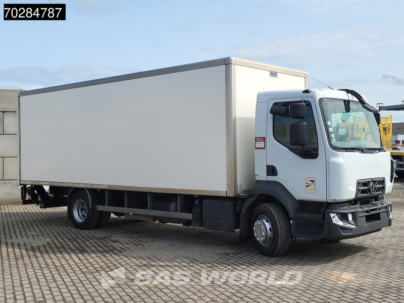 Dobozos felépítményű teherautó Renault D 240 4X2 16tonner Automatic Ladebordwand Euro 6: 6 kép.