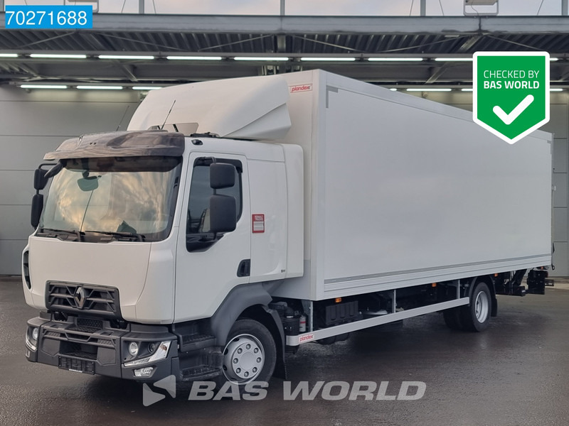 Renault D 280 4X2 NEW 12tonner Automatic Sleepercab Ladebordwand Euro 6 - Dobozos felépítményű teherautó: 1 kép. Renault D 280 4X2 NEW 12tonner Automatic Sleepercab Ladebordwand Euro 6 - Dobozos felépítményű teherautó: 1 kép.