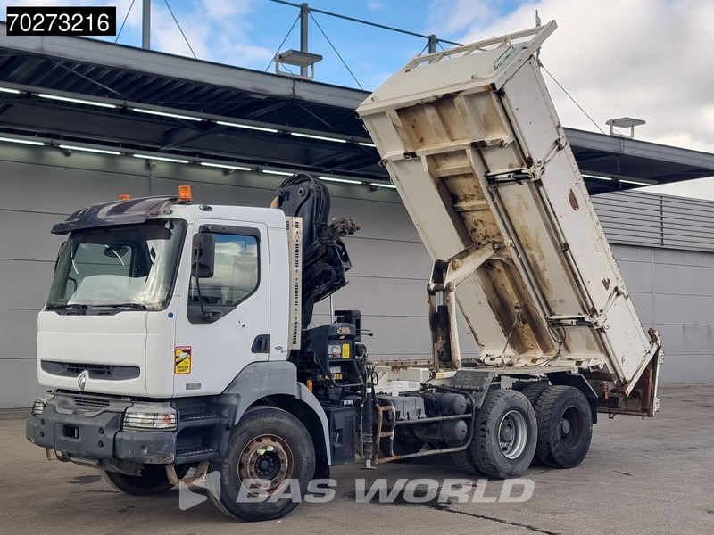 Renault Kerax 360 6X4 Hiab 144 B-2 Hiduo Kran Manual Big-Axle Steelsuspension Euro 3 - Billenőplatós teherautó, Darus autó: 5 kép. Renault Kerax 360 6X4 Hiab 144 B-2 Hiduo Kran Manual Big-Axle Steelsuspension Euro 3 - Billenőplatós teherautó, Darus autó: 5 kép.