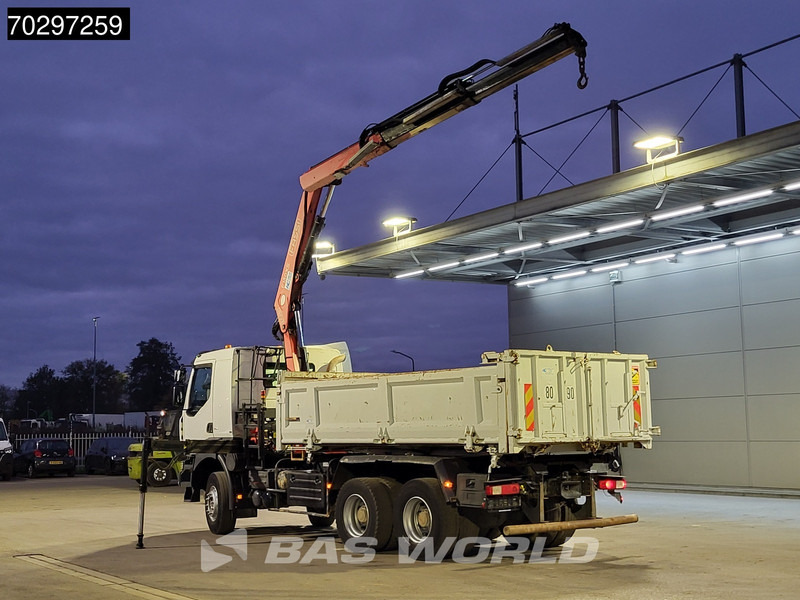 Renault Kerax 370 Kerax 6X4 Fassi F150AXS.22 Crane 10m3 2-side tipper Big-Axle Steelsuspension Manual - Billenőplatós teherautó, Darus autó: 2 kép. Renault Kerax 370 Kerax 6X4 Fassi F150AXS.22 Crane 10m3 2-side tipper Big-Axle Steelsuspension Manual - Billenőplatós teherautó, Darus autó: 2 kép.