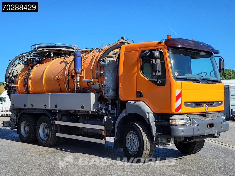 Renault Kerax 400 6X4 13m3 Kolkenzuiger Manual Big-Axle Euro 3 - Szippantós autó: 3 kép. Renault Kerax 400 6X4 13m3 Kolkenzuiger Manual Big-Axle Euro 3 - Szippantós autó: 3 kép.