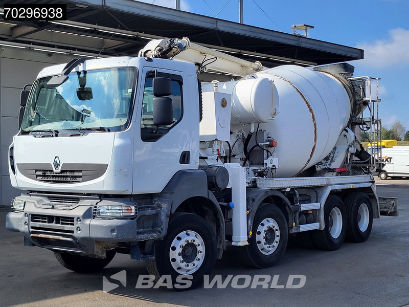 Renault Kerax 410 8X4 Mecbo PUMI 24 Mtr 7m3 mixer Automatic Euro 4 - Betonpumpa: 5 kép. Renault Kerax 410 8X4 Mecbo PUMI 24 Mtr 7m3 mixer Automatic Euro 4 - Betonpumpa: 5 kép.