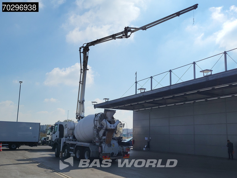 Renault Kerax 410 8X4 Mecbo PUMI 24 Mtr 7m3 mixer Automatic Euro 4 - Betonpumpa: 2 kép. Renault Kerax 410 8X4 Mecbo PUMI 24 Mtr 7m3 mixer Automatic Euro 4 - Betonpumpa: 2 kép.