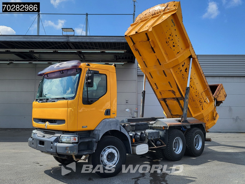 Renault Kerax 420 6X4 Retarder Kipper Full Steel Big Axle Euro 3 - Billenőplatós teherautó: 1 kép. Renault Kerax 420 6X4 Retarder Kipper Full Steel Big Axle Euro 3 - Billenőplatós teherautó: 1 kép.