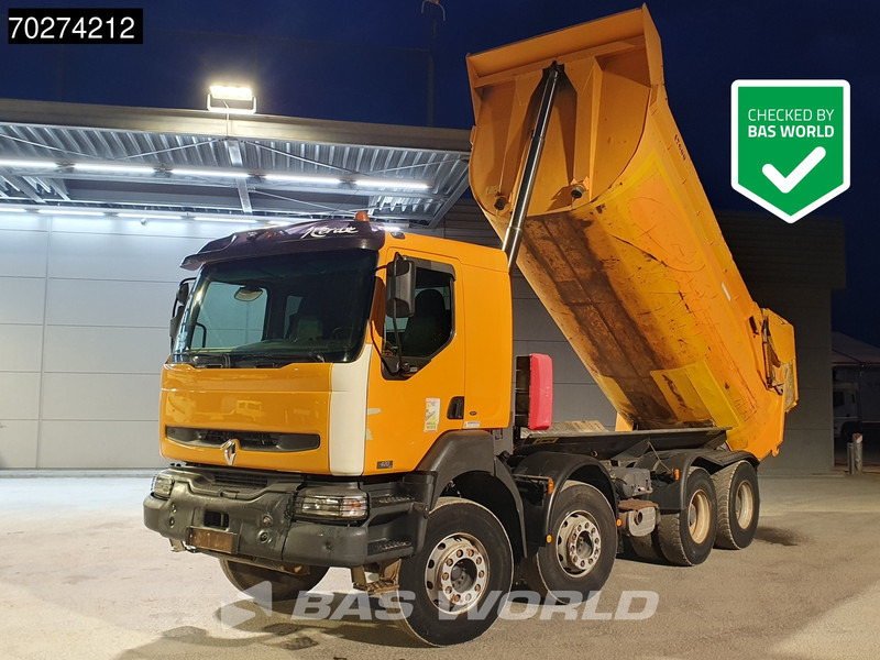 Renault Kerax 420 8X4 13m3 Marrel tipper Retarder Full Steel Manual Big-Axle Euro 3 - Billenőplatós teherautó: 1 kép. Renault Kerax 420 8X4 13m3 Marrel tipper Retarder Full Steel Manual Big-Axle Euro 3 - Billenőplatós teherautó: 1 kép.