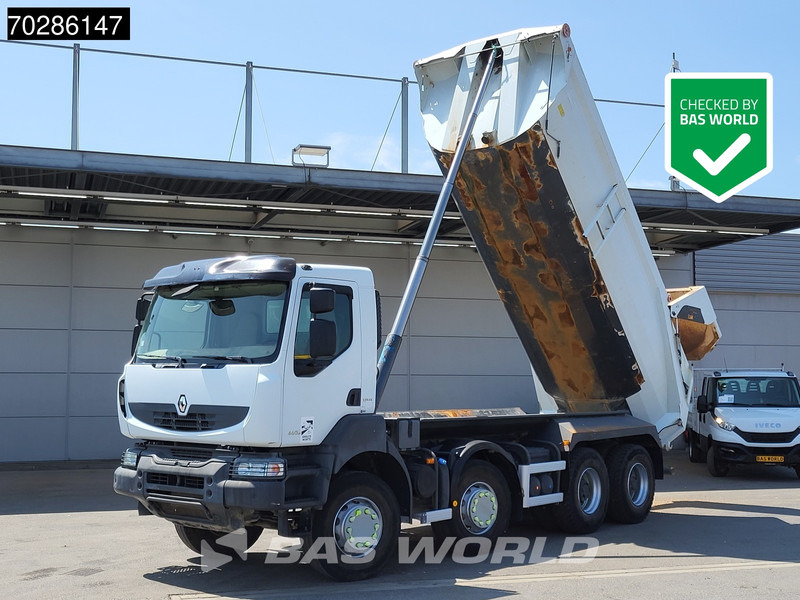 Renault Kerax 460 8X4 17m3 tipper Automatic Big-Axle Retarder Steel suspension Euro 5 - Billenőplatós teherautó: 1 kép. Renault Kerax 460 8X4 17m3 tipper Automatic Big-Axle Retarder Steel suspension Euro 5 - Billenőplatós teherautó: 1 kép.