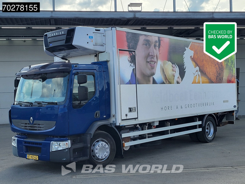Renault Premium 280 4X2 19.5t NL-Truck Carrier Supra 950 Mt damaged Ladebordwand Euro 4 - Hűtős teherautó: 1 kép. Renault Premium 280 4X2 19.5t NL-Truck Carrier Supra 950 Mt damaged Ladebordwand Euro 4 - Hűtős teherautó: 1 kép.