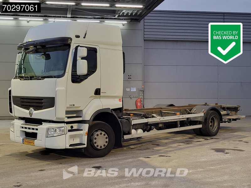 Renault Premium 380 4X2 BDF 2000kg Ladebordwand Automatic Retarder EEV - Cserefelépítményes teherautó: 1 kép. Renault Premium 380 4X2 BDF 2000kg Ladebordwand Automatic Retarder EEV - Cserefelépítményes teherautó: 1 kép.