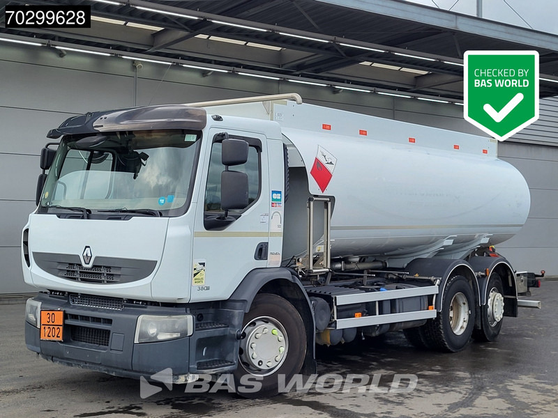 Renault Premium 380 6X2 18540 liter Fuel tanker Retarder Automatic Euro 5 - Tartályos teherautó: 1 kép. Renault Premium 380 6X2 18540 liter Fuel tanker Retarder Automatic Euro 5 - Tartályos teherautó: 1 kép.