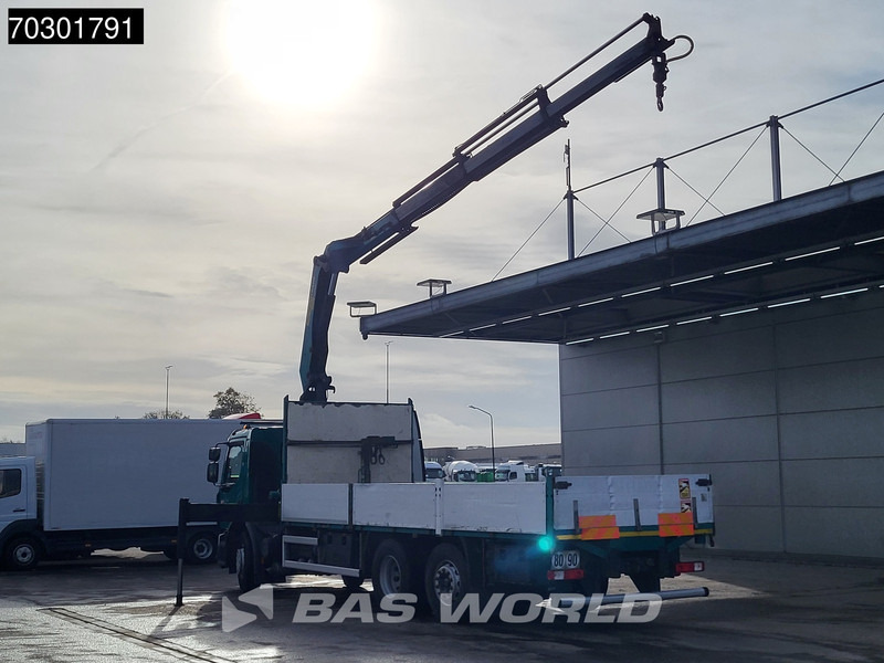 Renault Premium 380 6X2 Palfinger PK20002 Crane Kran Lift+Steering Axle Air suspension Euro 5 - Platós teherautó, Darus autó: 2 kép. Renault Premium 380 6X2 Palfinger PK20002 Crane Kran Lift+Steering Axle Air suspension Euro 5 - Platós teherautó, Darus autó: 2 kép.