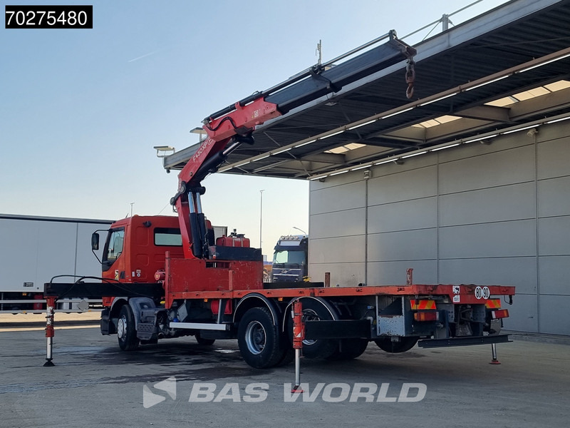Renault Premium 420 6X2 Fassi F450AXP.22 Kran Crane Lift-axle Manual Euro 3 - Platós teherautó, Darus autó: 2 kép. Renault Premium 420 6X2 Fassi F450AXP.22 Kran Crane Lift-axle Manual Euro 3 - Platós teherautó, Darus autó: 2 kép.
