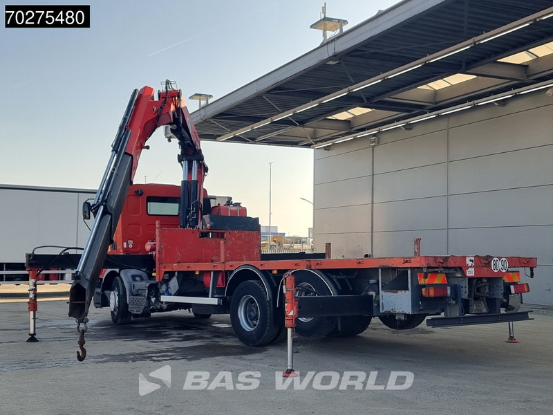 Renault Premium 420 6X2 Fassi F450AXP.22 Kran Crane Lift-axle Manual Euro 3 - Platós teherautó, Darus autó: 5 kép. Renault Premium 420 6X2 Fassi F450AXP.22 Kran Crane Lift-axle Manual Euro 3 - Platós teherautó, Darus autó: 5 kép.
