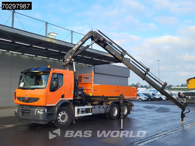 Renault Premium 430 Lander 6X4 10m3 Atelier Tipper RC HIAB 211 EP-4 Crane Big-Axle Euro 5 - Billenőplatós teherautó, Darus autó: 5 kép. Renault Premium 430 Lander 6X4 10m3 Atelier Tipper RC HIAB 211 EP-4 Crane Big-Axle Euro 5 - Billenőplatós teherautó, Darus autó: 5 kép.