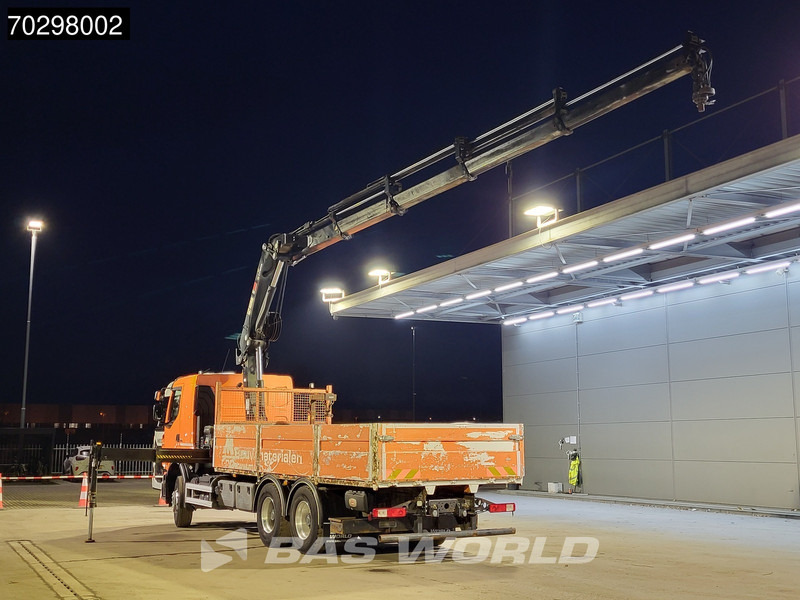 Renault Premium 430 Lander 6X4 211 EP-4 HIDUO Kran Crane Automatic Airco Euro 5 - Platós teherautó, Darus autó: 3 kép. Renault Premium 430 Lander 6X4 211 EP-4 HIDUO Kran Crane Automatic Airco Euro 5 - Platós teherautó, Darus autó: 3 kép.