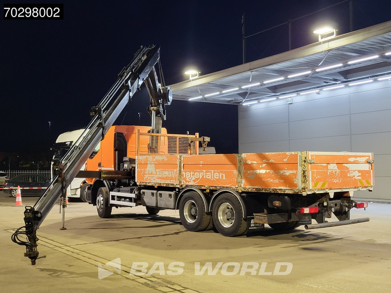 Renault Premium 430 Lander 6X4 211 EP-4 HIDUO Kran Crane Automatic Airco Euro 5 - Platós teherautó, Darus autó: 5 kép. Renault Premium 430 Lander 6X4 211 EP-4 HIDUO Kran Crane Automatic Airco Euro 5 - Platós teherautó, Darus autó: 5 kép.