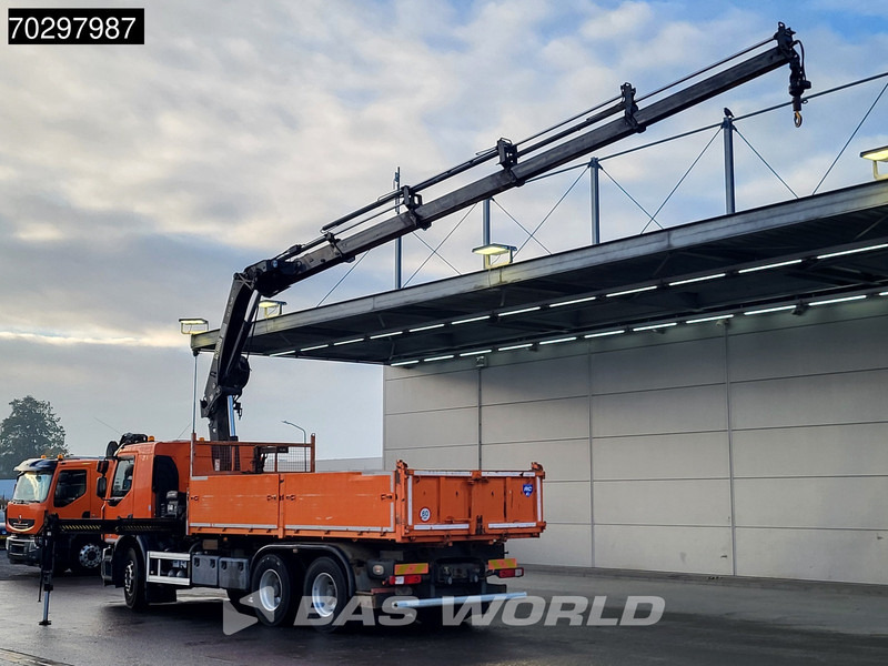 Renault Premium 430 Lander 6X4 HIAB 211 EP-4 Crane Kran 10m3Tipper Big-Axle Euro 5 - Billenőplatós teherautó, Darus autó: 2 kép. Renault Premium 430 Lander 6X4 HIAB 211 EP-4 Crane Kran 10m3Tipper Big-Axle Euro 5 - Billenőplatós teherautó, Darus autó: 2 kép.