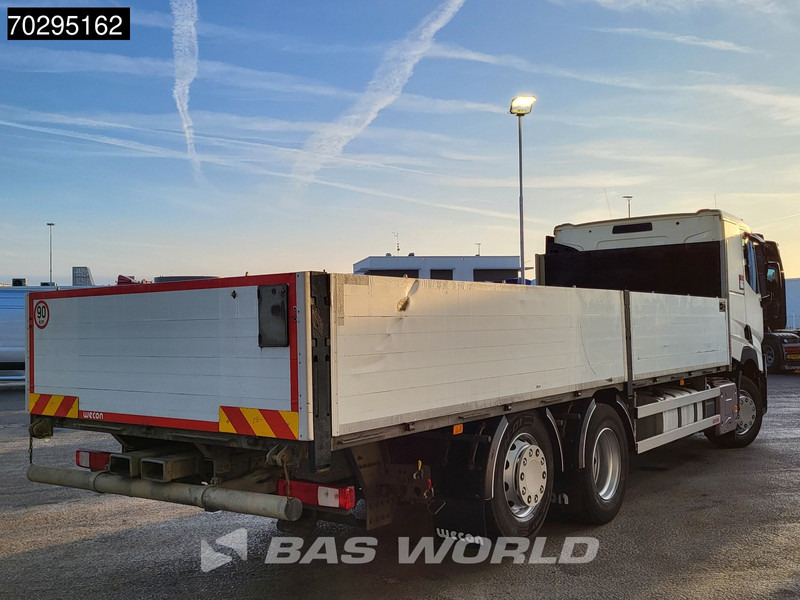 Renault T 440 6X2 750cm open box forklift preparation ADR Automatic Lift-Axle Euro 6 - Platós teherautó: 5 kép. Renault T 440 6X2 750cm open box forklift preparation ADR Automatic Lift-Axle Euro 6 - Platós teherautó: 5 kép.