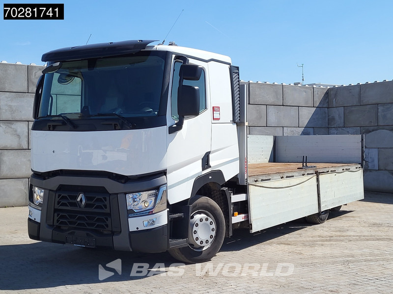 Platós teherautó Renault T 440 6X2 Open loadfloor Liftasche Automatic Euro 6: 9 kép.