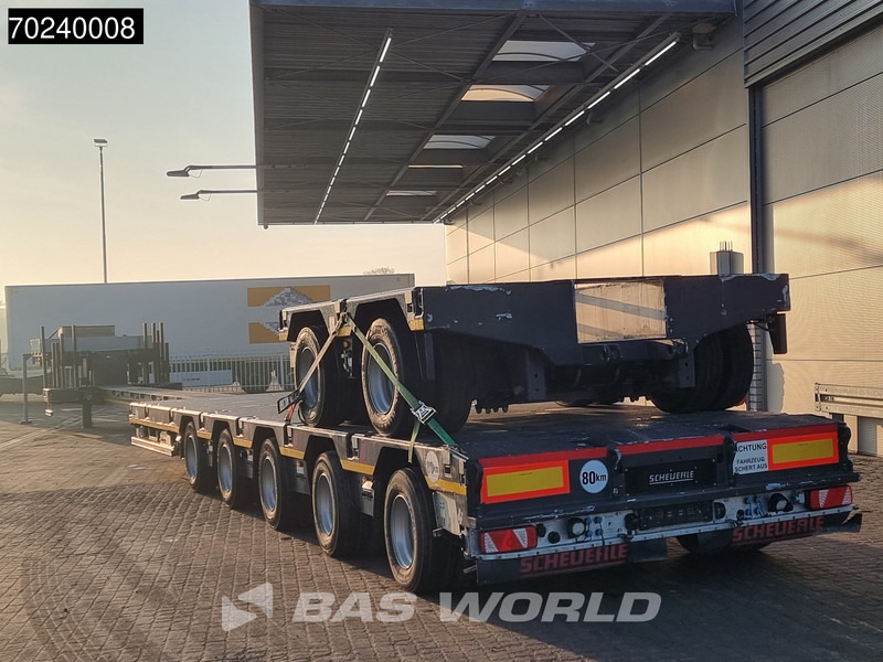 SCHEUERLE E2HKM 1250.2800 More axles NEW TÜV 6xLenkachse Extendable-930cm Dolly - Félpótkocsi mélybölcsős: 2 kép. SCHEUERLE E2HKM 1250.2800 More axles NEW TÜV 6xLenkachse Extendable-930cm Dolly - Félpótkocsi mélybölcsős: 2 kép.