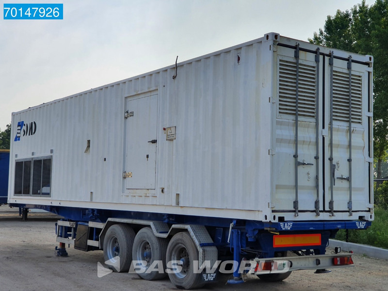 SDMO 51.2L70-4P 2600 KVA - ENGINE NEEDS REPAIR - Áramfejlesztő: 2 kép. SDMO 51.2L70-4P 2600 KVA - ENGINE NEEDS REPAIR - Áramfejlesztő: 2 kép.