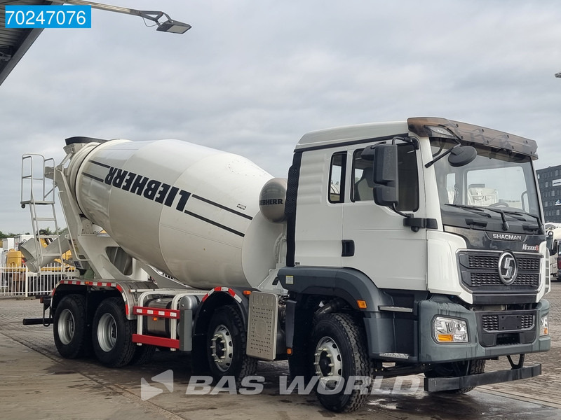 SHACMAN 8x4 EURO 6 8X4 NEW! 8m3 Liebherr Mixer Big-Axle Steel Suspension - Betonmixer: 3 kép. SHACMAN 8x4 EURO 6 8X4 NEW! 8m3 Liebherr Mixer Big-Axle Steel Suspension - Betonmixer: 3 kép.