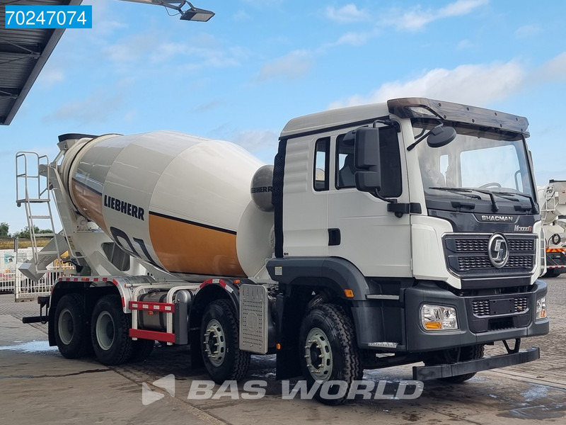 SHACMAN M3000 S 8X4 NEW! 8m3 Liebherr Mixer Big-Axle Steelsuspension - Betonmixer: 3 kép. SHACMAN M3000 S 8X4 NEW! 8m3 Liebherr Mixer Big-Axle Steelsuspension - Betonmixer: 3 kép.