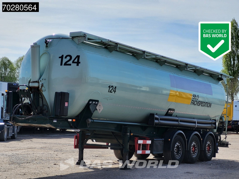 SPITZER SK2753CALGGVS 3 axles ADR 55m3 1 Comp. Gefahrgut KIP-Silo - Tartályos félpótkocsi: 1 kép. SPITZER SK2753CALGGVS 3 axles ADR 55m3 1 Comp. Gefahrgut KIP-Silo - Tartályos félpótkocsi: 1 kép.