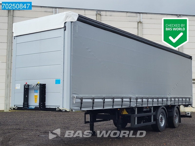SYSTEM TRAILERS LPRS18 NEW Kooiaap Lift+Lenkachse Stapler - Ponyvás félpótkocsi: 1 kép. SYSTEM TRAILERS LPRS18 NEW Kooiaap Lift+Lenkachse Stapler - Ponyvás félpótkocsi: 1 kép.