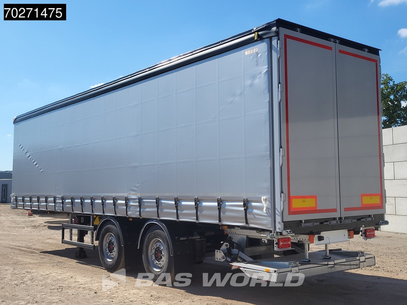 SYSTEM TRAILERS LPRS18 NEW Tailgate Lenkachse Hartholz-Bodenn - Ponyvás félpótkocsi: 3 kép. SYSTEM TRAILERS LPRS18 NEW Tailgate Lenkachse Hartholz-Bodenn - Ponyvás félpótkocsi: 3 kép.
