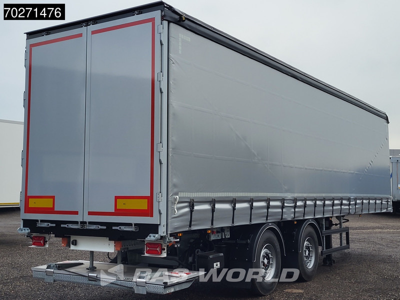 SYSTEM TRAILERS LPRS18 NEW Tailgate Lenkachse Hartholz-Bodenn - Ponyvás félpótkocsi: 5 kép. SYSTEM TRAILERS LPRS18 NEW Tailgate Lenkachse Hartholz-Bodenn - Ponyvás félpótkocsi: 5 kép.