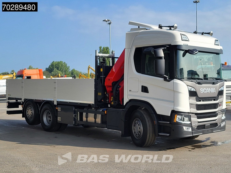 Új Platós teherautó, Darus autó Scania G410 6X2 New! Palfinger PK24.001 SLD 5 Crane Kran Retarder Lift+Steering Axle LED ACC: 11 kép. Új Platós teherautó, Darus autó Scania G410 6X2 New! Palfinger PK24.001 SLD 5 Crane Kran Retarder Lift+Steering Axle LED ACC: 11 kép.