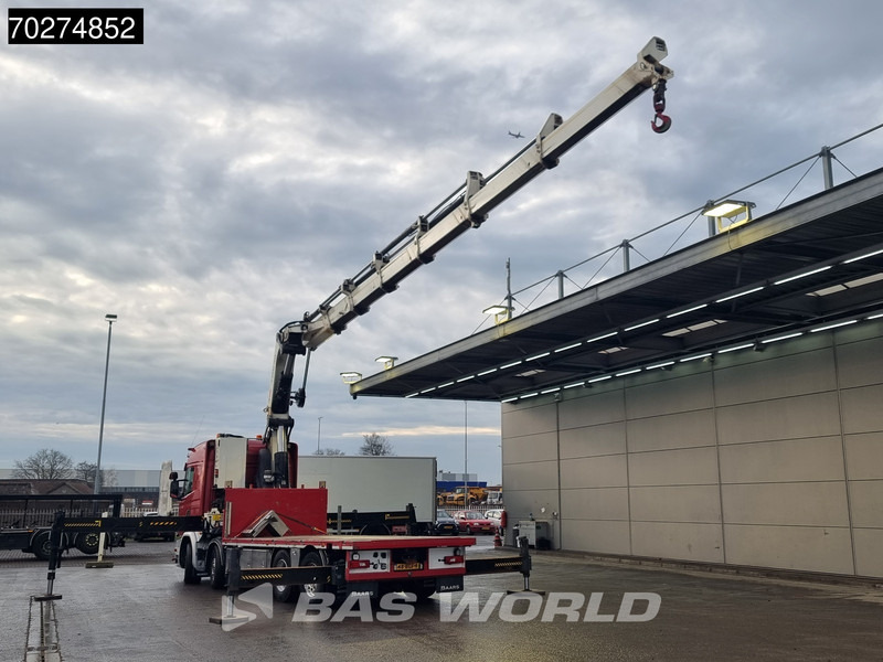 Scania G450 8X2 NL-Truck Hiab X-HIPRO 1058EP-6 Kran Front stab Retarder Euro 6 - Platós teherautó, Darus autó: 2 kép. Scania G450 8X2 NL-Truck Hiab X-HIPRO 1058EP-6 Kran Front stab Retarder Euro 6 - Platós teherautó, Darus autó: 2 kép.