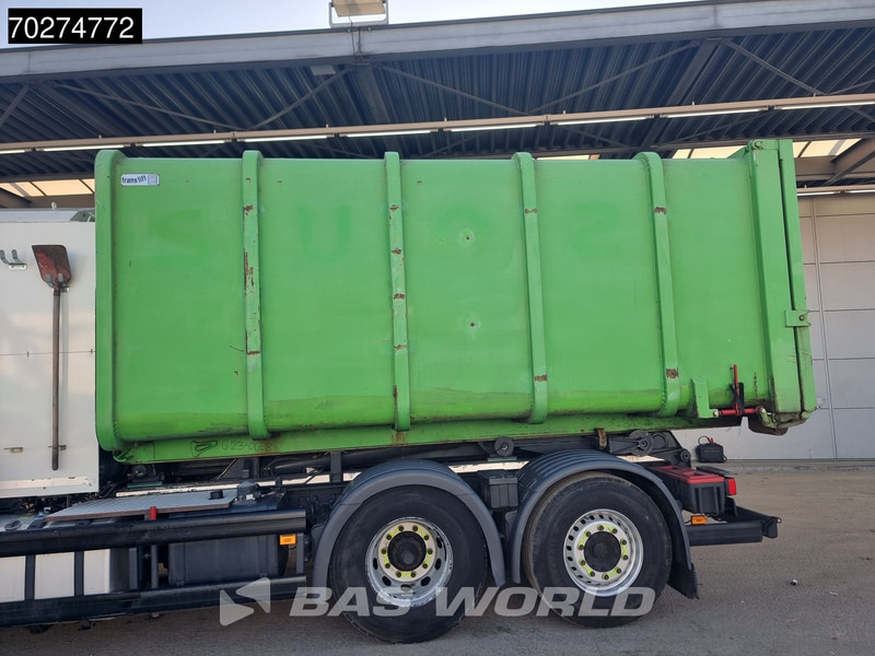 Scania P280 6X2 20m3 Zoeller Seitenlader Translift Lift+steering Axle Retarder Euro 6 - Horgos rakodó teherautó: 3 kép. Scania P280 6X2 20m3 Zoeller Seitenlader Translift Lift+steering Axle Retarder Euro 6 - Horgos rakodó teherautó: 3 kép.
