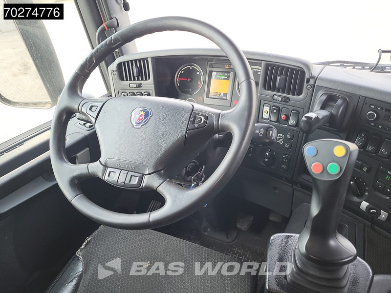 Interior photo 1: Horgos rakodó teherautó Scania P280 6X2 NL-Truck Allison Retarder Lift+Lenkachse Haller SeitenLader
