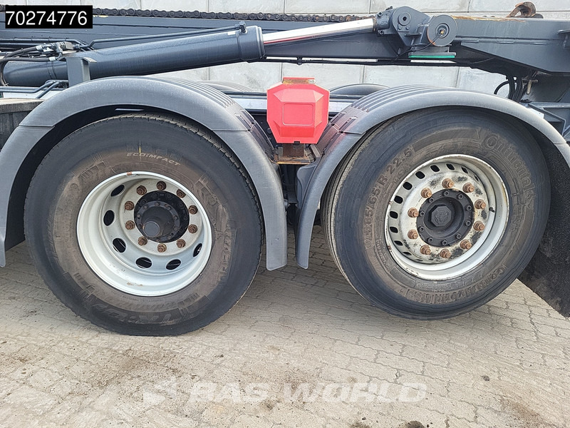 Horgos rakodó teherautó Scania P280 6X2 NL-Truck Allison Retarder Lift+Lenkachse Haller SeitenLader: 15 kép.