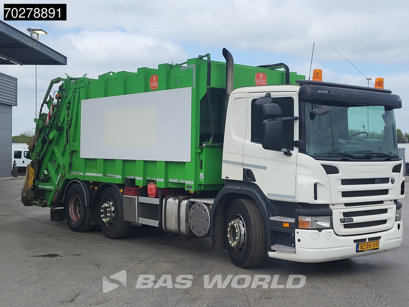 Scania P280 6X2 NL-Truck MOL Pusher 2000 Lift-Lenkachse Euro 5 - Szemetesautó: 3 kép. Scania P280 6X2 NL-Truck MOL Pusher 2000 Lift-Lenkachse Euro 5 - Szemetesautó: 3 kép.
