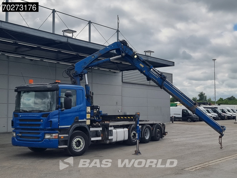 Scania P380 8X2 Hiab 211 EP-3 HIPRO Kran VDL S-20-6200 Lift-Lenkachse Euro 5 - Horgos rakodó teherautó, Darus autó: 5 kép. Scania P380 8X2 Hiab 211 EP-3 HIPRO Kran VDL S-20-6200 Lift-Lenkachse Euro 5 - Horgos rakodó teherautó, Darus autó: 5 kép.