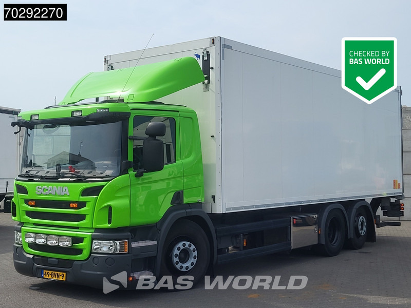 Scania P410 6X2 NL-Truck Lift+steering Axle Automatic Xenon Euro 6 - Dobozos felépítményű teherautó: 1 kép. Scania P410 6X2 NL-Truck Lift+steering Axle Automatic Xenon Euro 6 - Dobozos felépítményű teherautó: 1 kép.