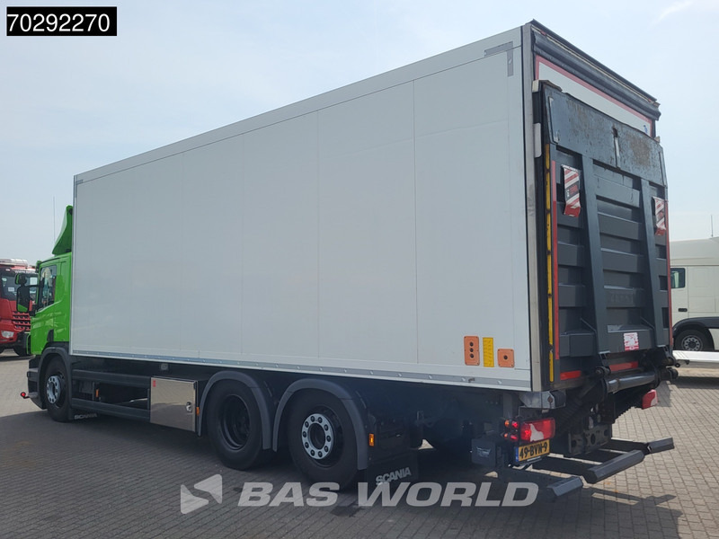 Scania P410 6X2 NL-Truck Lift+steering Axle Automatic Xenon Euro 6 - Dobozos felépítményű teherautó: 2 kép. Scania P410 6X2 NL-Truck Lift+steering Axle Automatic Xenon Euro 6 - Dobozos felépítményű teherautó: 2 kép.