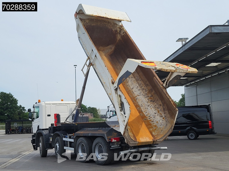 Scania P410 P 8X4 Retarder Steel Suspension Manual Big-Axle Euro 6 - Billenőplatós teherautó: 2 kép. Scania P410 P 8X4 Retarder Steel Suspension Manual Big-Axle Euro 6 - Billenőplatós teherautó: 2 kép.