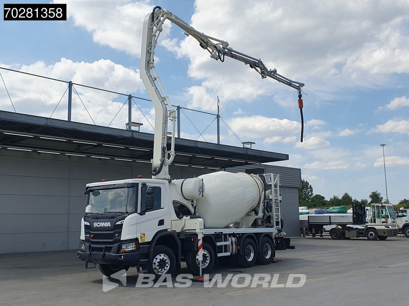 Scania P450 8X4 NEW PUMI CIFA Magnum MK25 7m3 mixer Big-Axle Euro 6 - Betonpumpa: 1 kép. Scania P450 8X4 NEW PUMI CIFA Magnum MK25 7m3 mixer Big-Axle Euro 6 - Betonpumpa: 1 kép.
