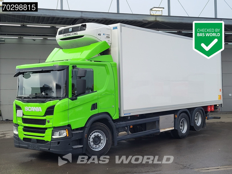 Scania P450 P 6X2 Thermo King T-1200R Spectrum Retarder Full Air Suspension Euro 6 - Hűtős teherautó: 1 kép. Scania P450 P 6X2 Thermo King T-1200R Spectrum Retarder Full Air Suspension Euro 6 - Hűtős teherautó: 1 kép.