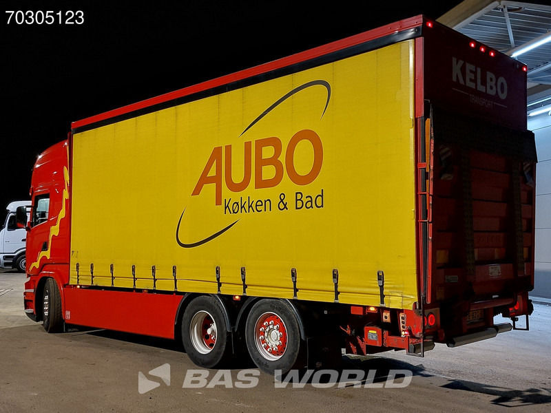 Scania R 450 R 6X2 Topliner Curtainsider 2500kg Ladebordwand Retarder Automatic Euro 6 - Ponyvás teherautó: 2 kép. Scania R 450 R 6X2 Topliner Curtainsider 2500kg Ladebordwand Retarder Automatic Euro 6 - Ponyvás teherautó: 2 kép.