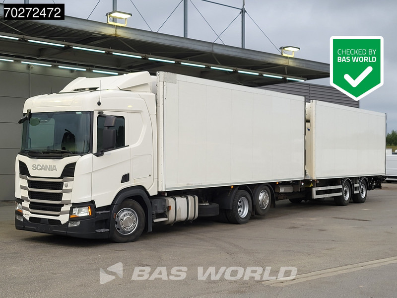 Scania R410 6X2 Carrier Supra 1250 MT Schmitz Retarder Liftachse ACC Euro 6 - Hűtős teherautó: 1 kép. Scania R410 6X2 Carrier Supra 1250 MT Schmitz Retarder Liftachse ACC Euro 6 - Hűtős teherautó: 1 kép.