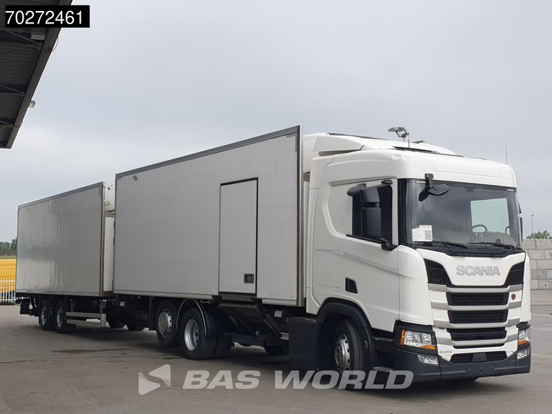 Scania R410 6X2 Retarder Liftachse Koelmotor ACC Euro 6 - Hűtős teherautó: 3 kép. Scania R410 6X2 Retarder Liftachse Koelmotor ACC Euro 6 - Hűtős teherautó: 3 kép.
