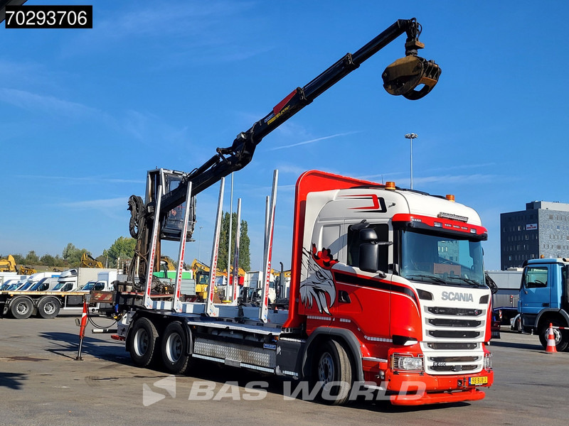 Scania R450 R 6X4 NL-Truck Kesla 2110T Crane Kran Holztransport Manual ACC Xenon Euro 6 - Rönkszállító teherautó, Darus autó: 3 kép. Scania R450 R 6X4 NL-Truck Kesla 2110T Crane Kran Holztransport Manual ACC Xenon Euro 6 - Rönkszállító teherautó, Darus autó: 3 kép.