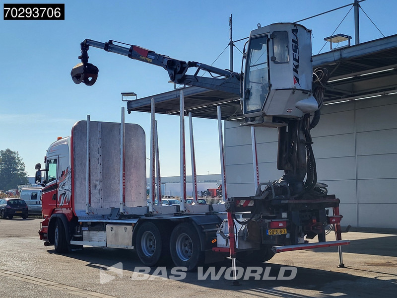 Scania R450 R 6X4 NL-Truck Kesla 2110T Crane Kran Holztransport Manual ACC Xenon Euro 6 - Rönkszállító teherautó, Darus autó: 2 kép. Scania R450 R 6X4 NL-Truck Kesla 2110T Crane Kran Holztransport Manual ACC Xenon Euro 6 - Rönkszállító teherautó, Darus autó: 2 kép.